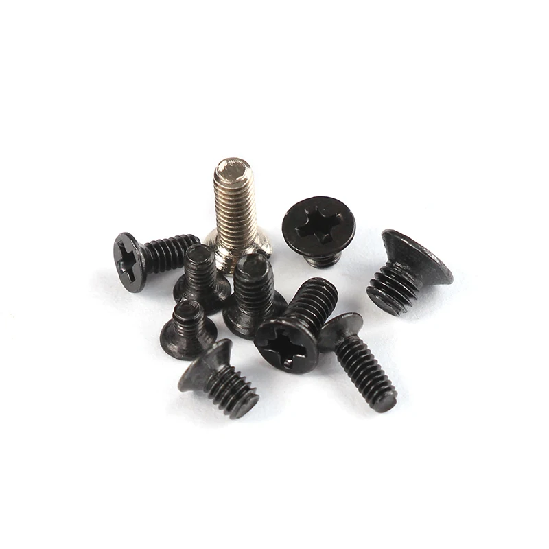 pces parafuso conjunto maquina portatil parafuso cabeca plana phillips drive acessorios reparacao computador parafusos eletronicos kit 05