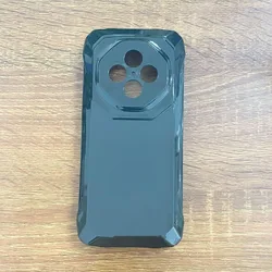 Ultra - Thin Soft TPU Silicone Phone Case and Back Cover for Blackview Fort 1 (Black)