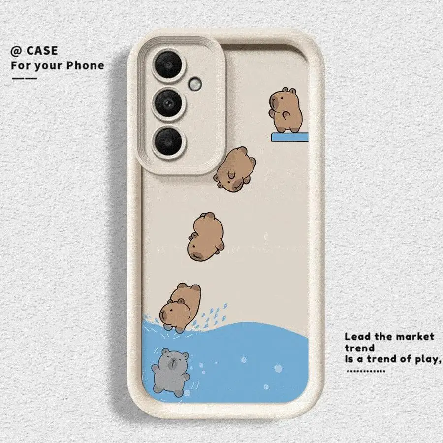 Charming Capybara Matte Phone Case