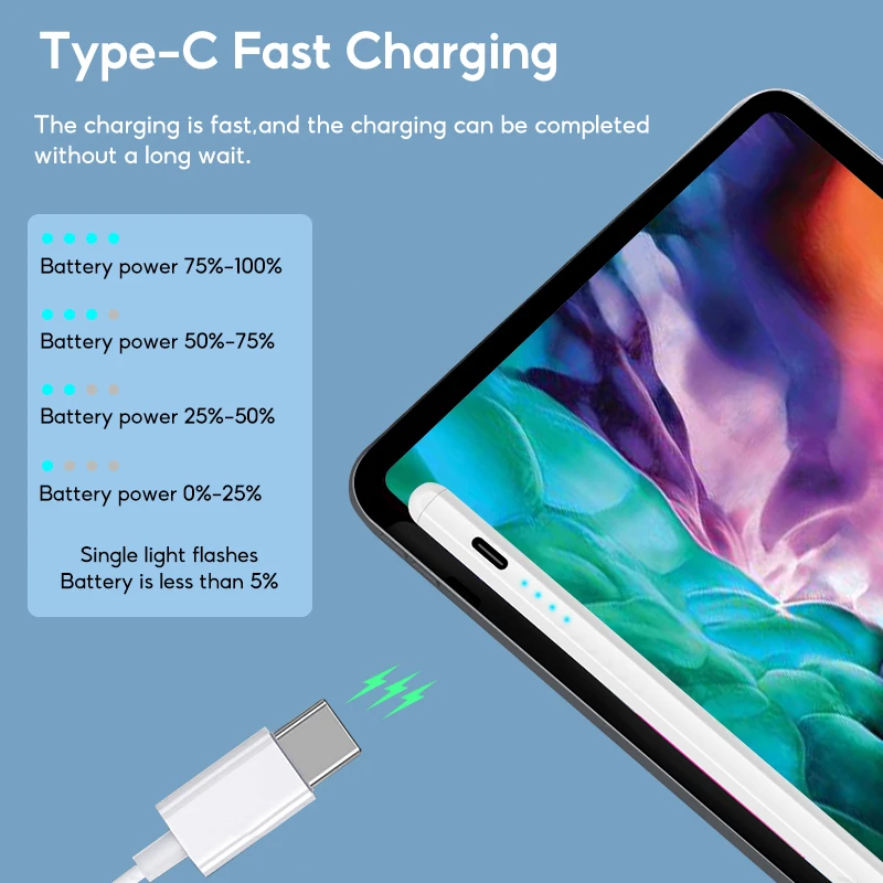 TBTIC Ȱ 뷮  ŸϷ   ( ź  ) IPad Air 4 5th 10th Pro12.9 9th 8th 7th 6th Mini 6 5 Gen