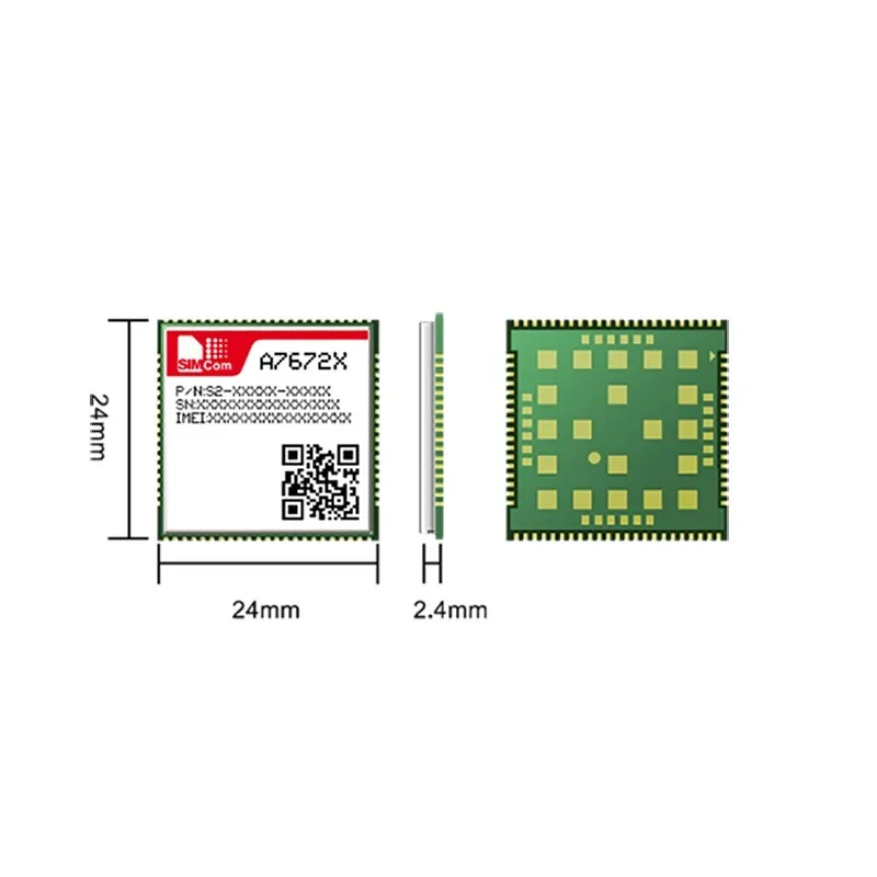 SIMCOM A7672E LTE Cat1 BLE GNSS Module Compatible With SIM7000E SIM7070E SIM800A SIM800F 2G NB-IOT Modem 10Mbps LCC+LGA GSM GPRS плата разработки simcom a7680c lte cat1 модуль совместимый с sim800c sim868 sim868e 2g lpwa module