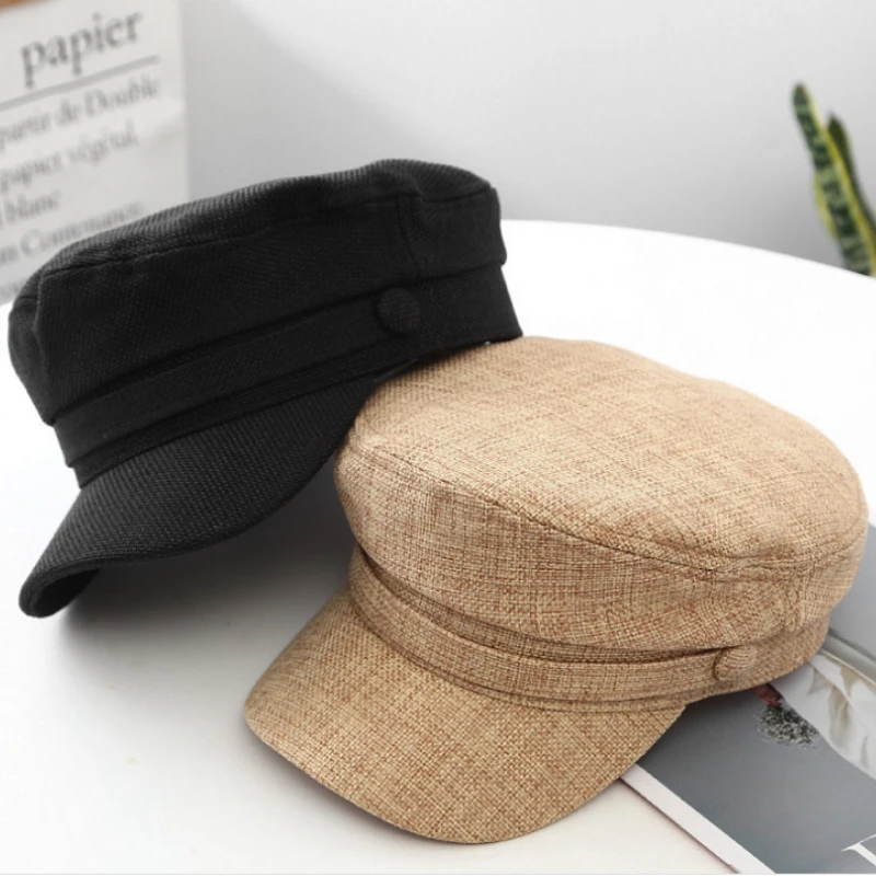 

Berets for Women Spring Summer Sunhat Beret Female Navy Hat Fashion Casual Octagonal Retro Hats Peaked Cap for Girlfriend Gift