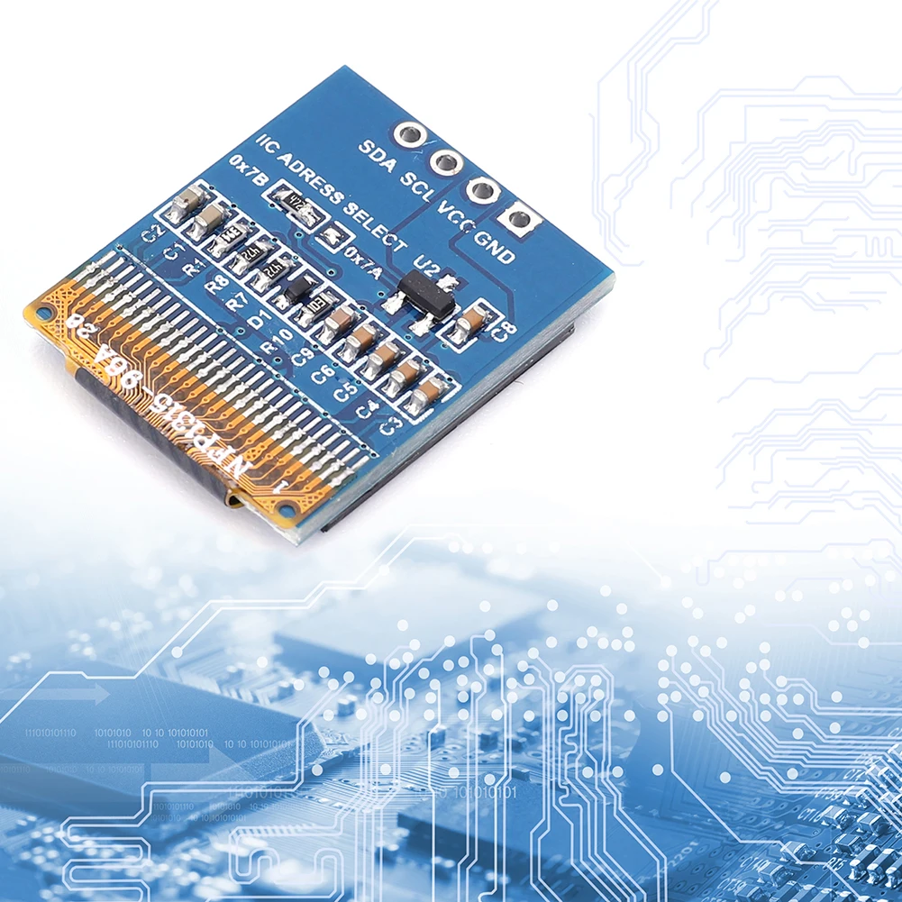 Ƶ̳  DIY LCD ȭ  , 0.66 ġ, 64x48 ȼ ÷ ȭ ȸ , 3.3-5V, 4  I2C IIC