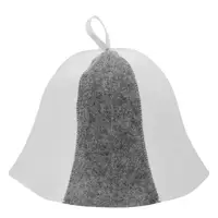1PC Felt Sauna Hat Bath Hat For Sauna Comfortable Sauna Hat Absorbent Sauna Hat Felt Bath Hat Sauna Vaporarium Accessories New 1