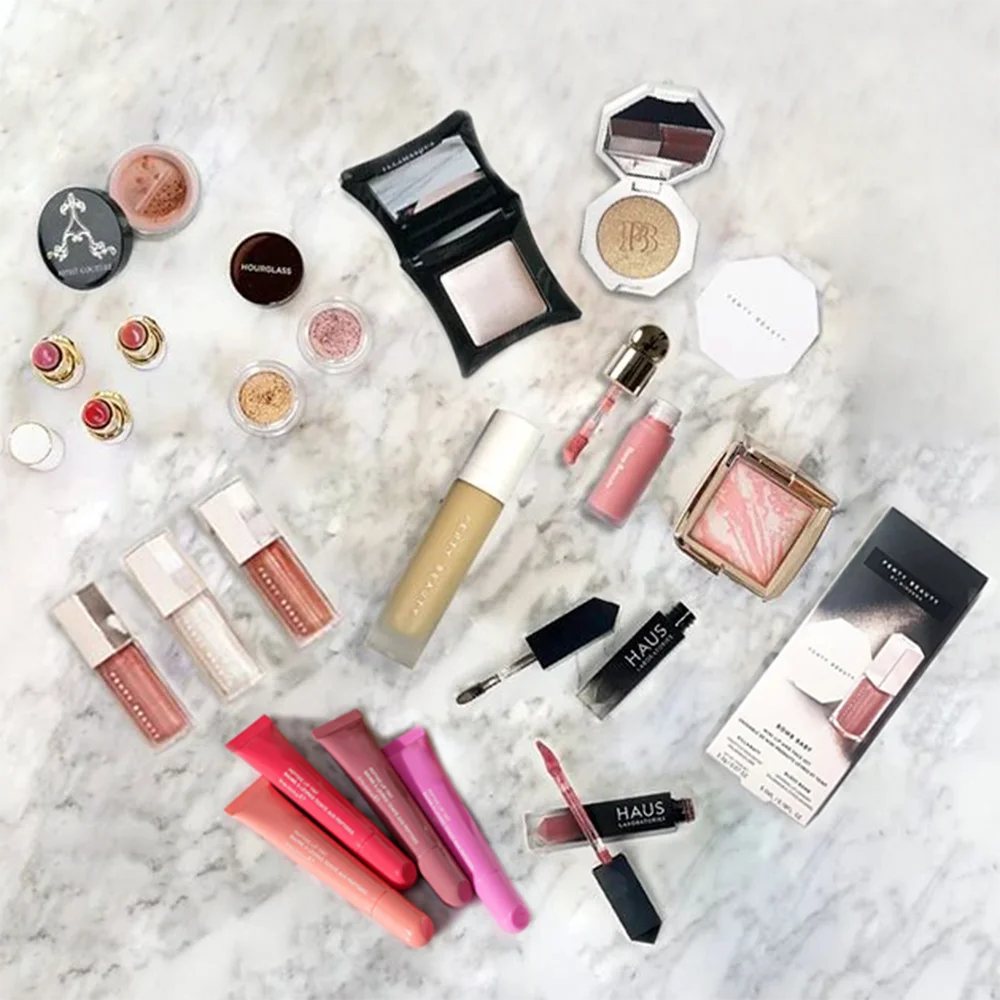 Christmas Makeup Gift Set High-Shine Lip Gloss Bomb Collection Peptide Lip Tint Sheer Liquid Lipstick Hydrating Glossy