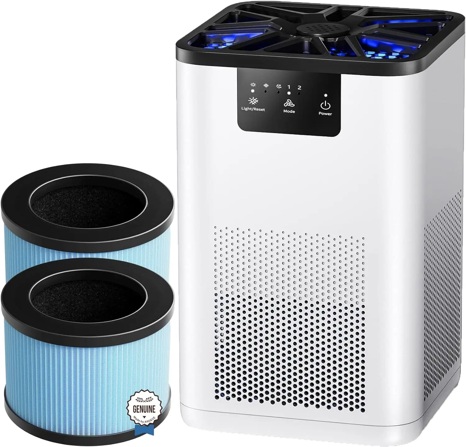 

Purifiers with Aromatherapy Function(MK06-White) with Three H13 HEPA Air Filter(One Version & Two Standard Version) Filter Ess