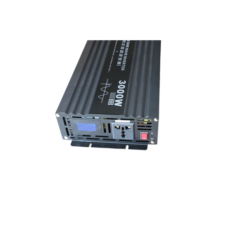

New arrival latest design dc ac 3000 watts 12v 24v 48v power pure sine wave inverter solar with display for truck motorhome