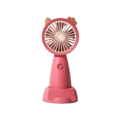  USB Mini Handheld Fan Outdoor Mini Creative Desktop Office Mute Charging Portable Handheld Fan 