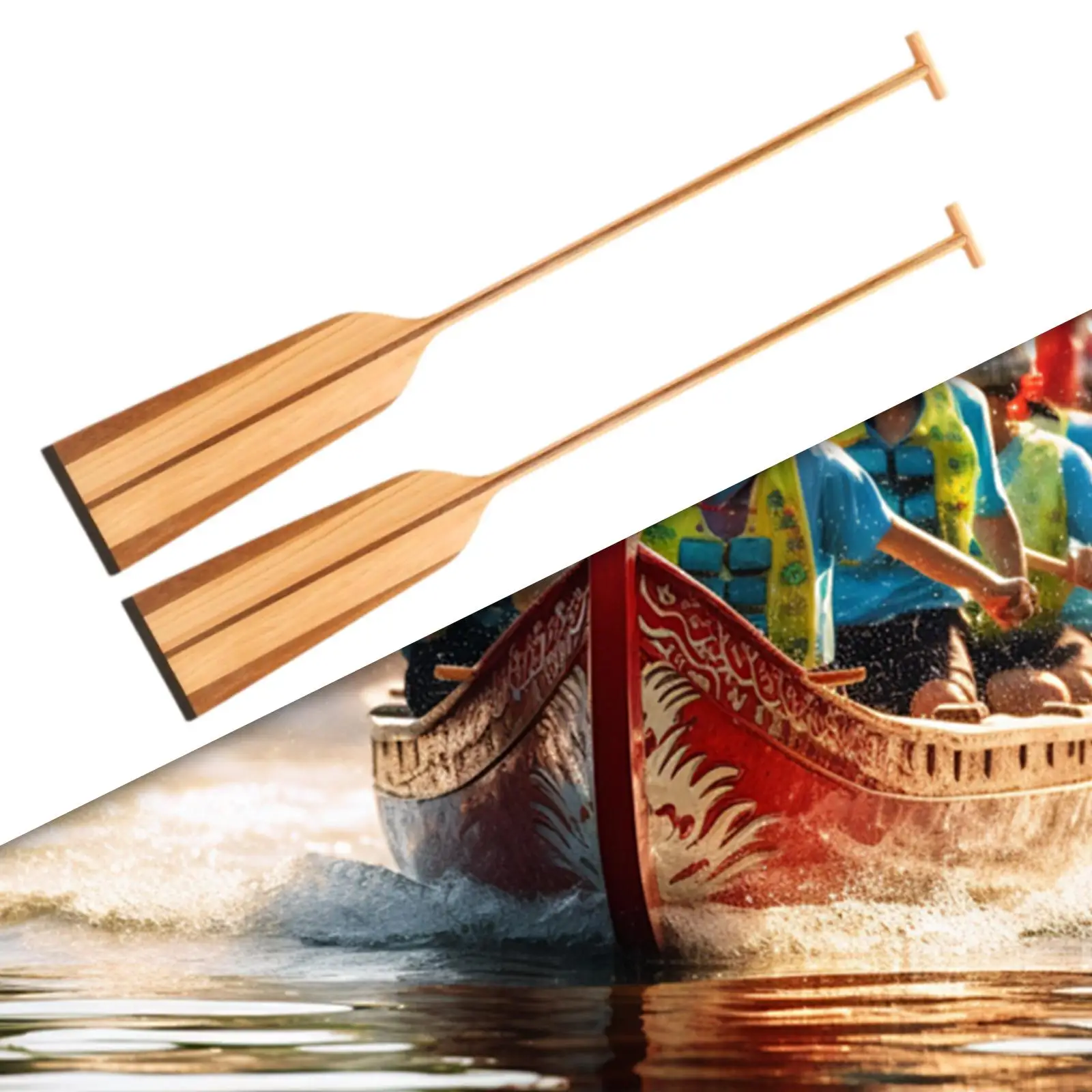 Dragon Boat Paddle Beginner Boat Accessories Portable Premium Ergonomic Sturdy