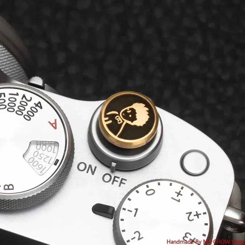 Camera Brass Shutter Release Button for Fujifilm XT5 XT20 100Vi 100V XT30 XT50 Leica Nikon camera shutter release button
