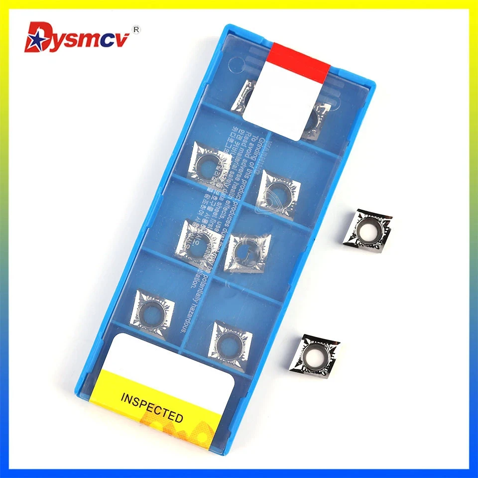 10 Inserti In Carburo CCGT060204-AK - Per Lavorazione Alluminio E Materiali Leggeri - Foto 3