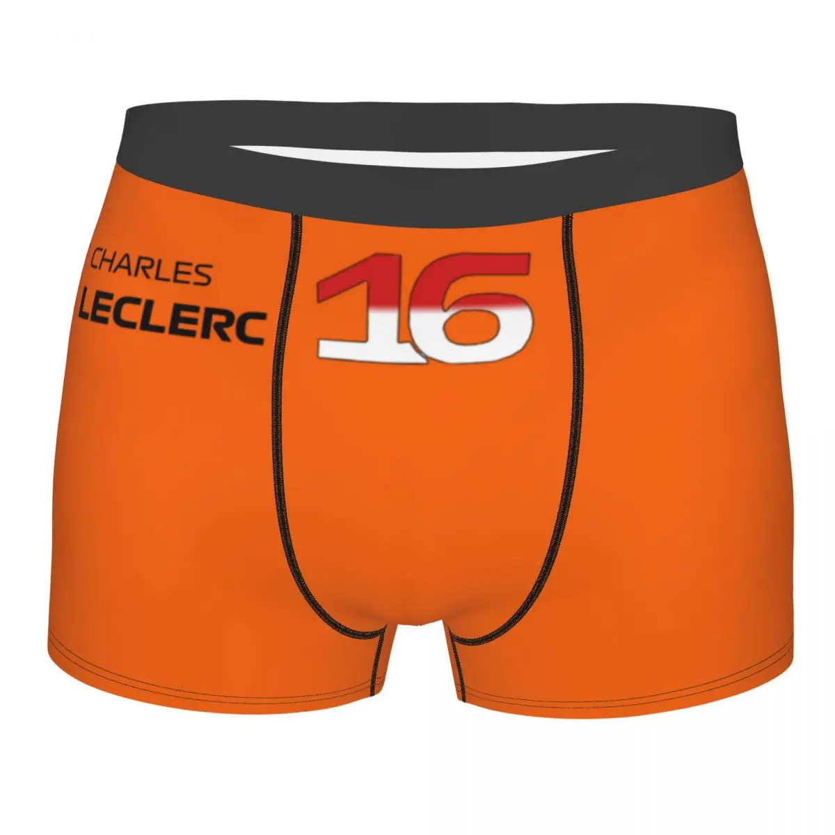 Charles Leclerc F1 Man's Boxer Briefs Underwear Highly Breathable Top Quality Birthday Gifts