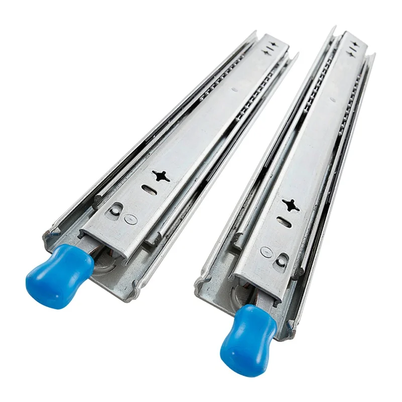 Three Fold Fully Extended Heavy Duty with Lock Drawer Slide 120kg