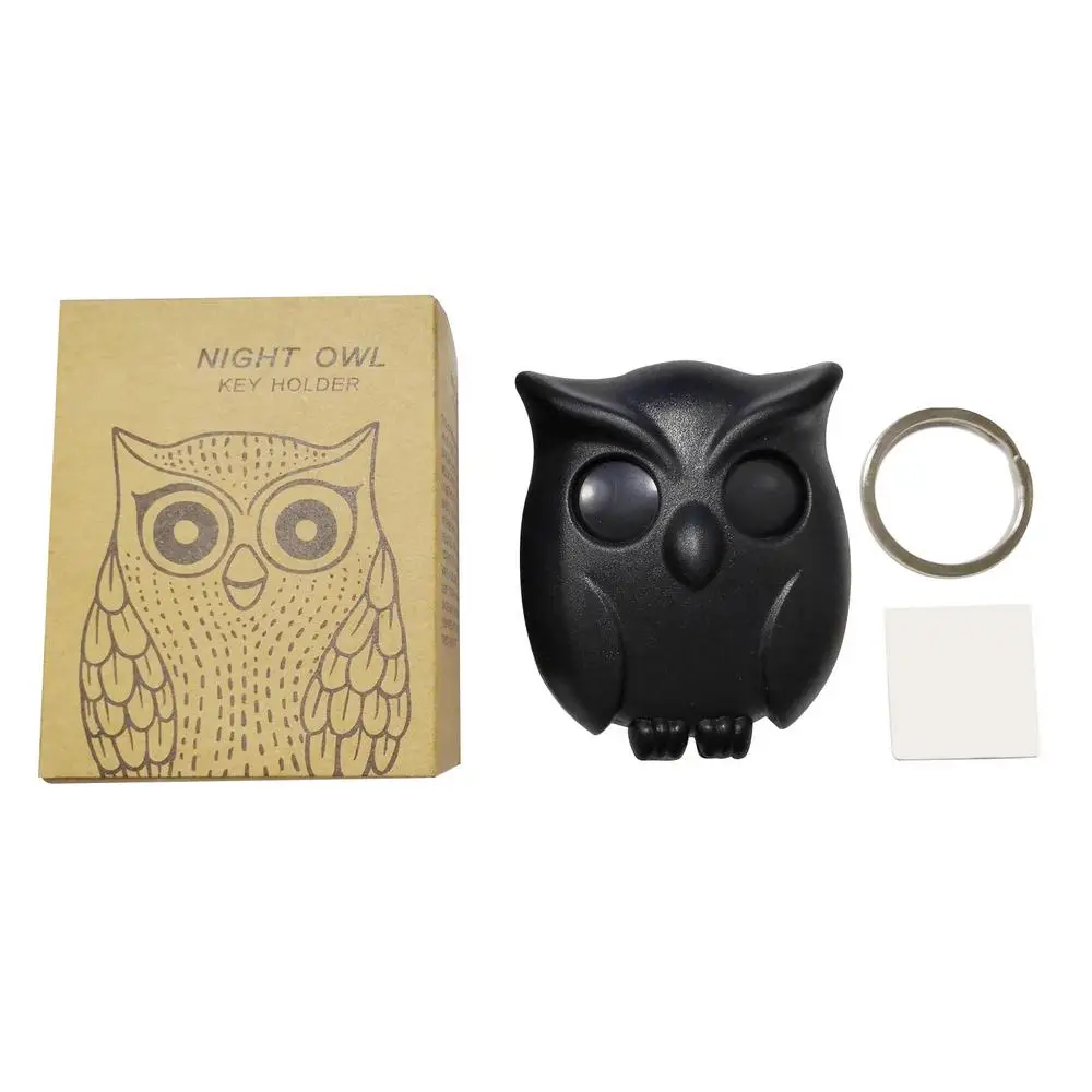 Description Picture 4 of itemHooks Owl Magnetic Key Hook Auto Blinking Cute Hooks No Punch Storage Hooks Kitchen Home Wall Decoration Hooks