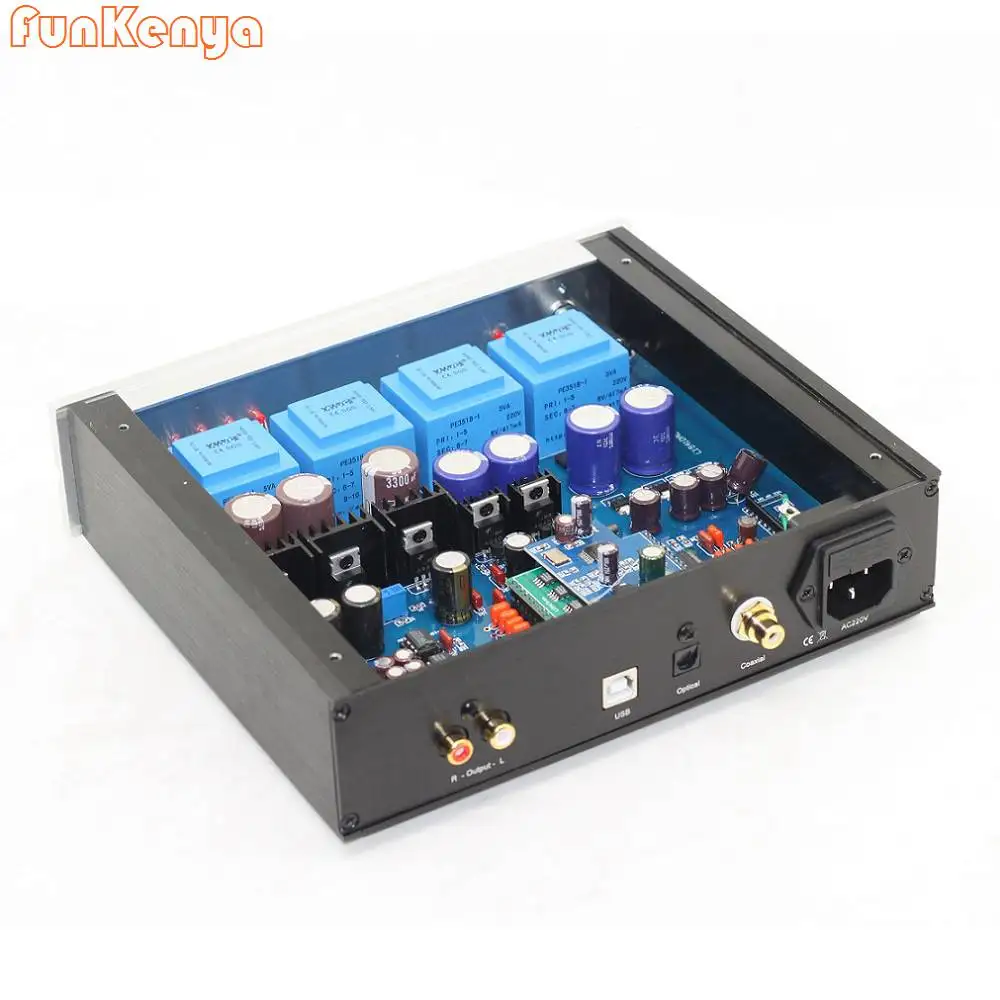

Assembled Machine L1541DAC Gold TDA1541 Fever DAC Decoder Coaxial Fiber USB