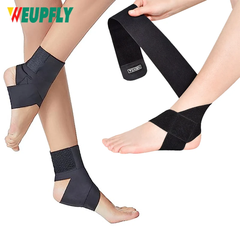 1Pcs Ultrathin High Elastic Ankle Wraps Ankle Brace Support for Men Women Kids Adjustable Compression Ankle Sleeves for Running