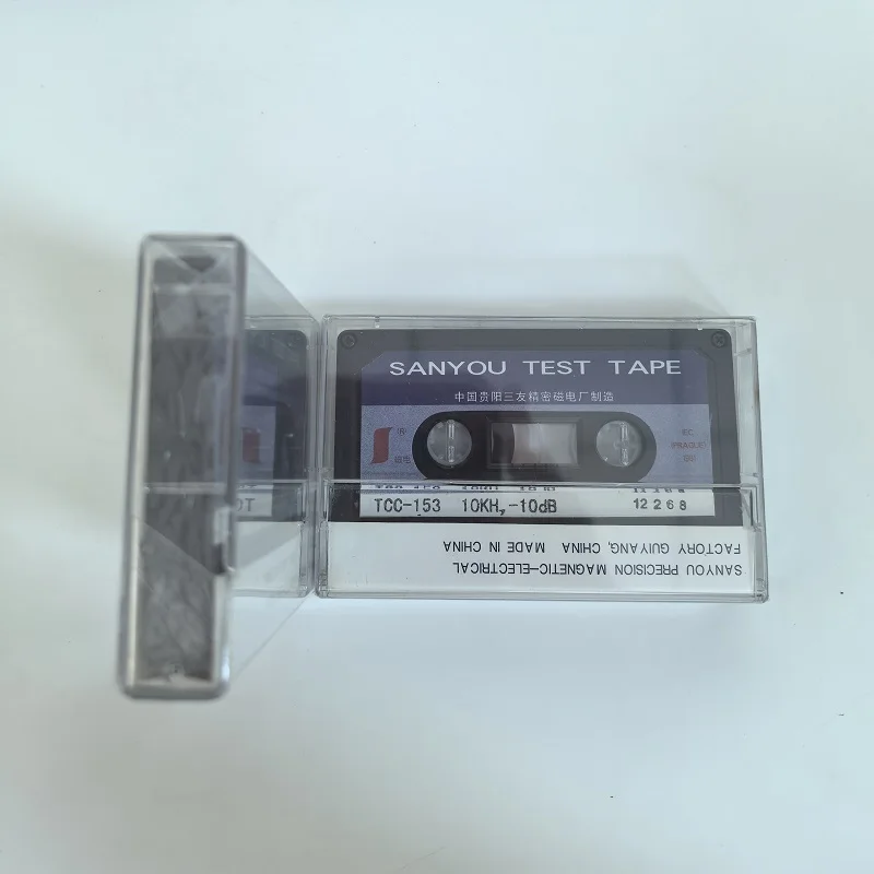 TEST TAPE SANYOU TCC-153 10KHz-10dB Azimuth test tape head azimuth adjustment