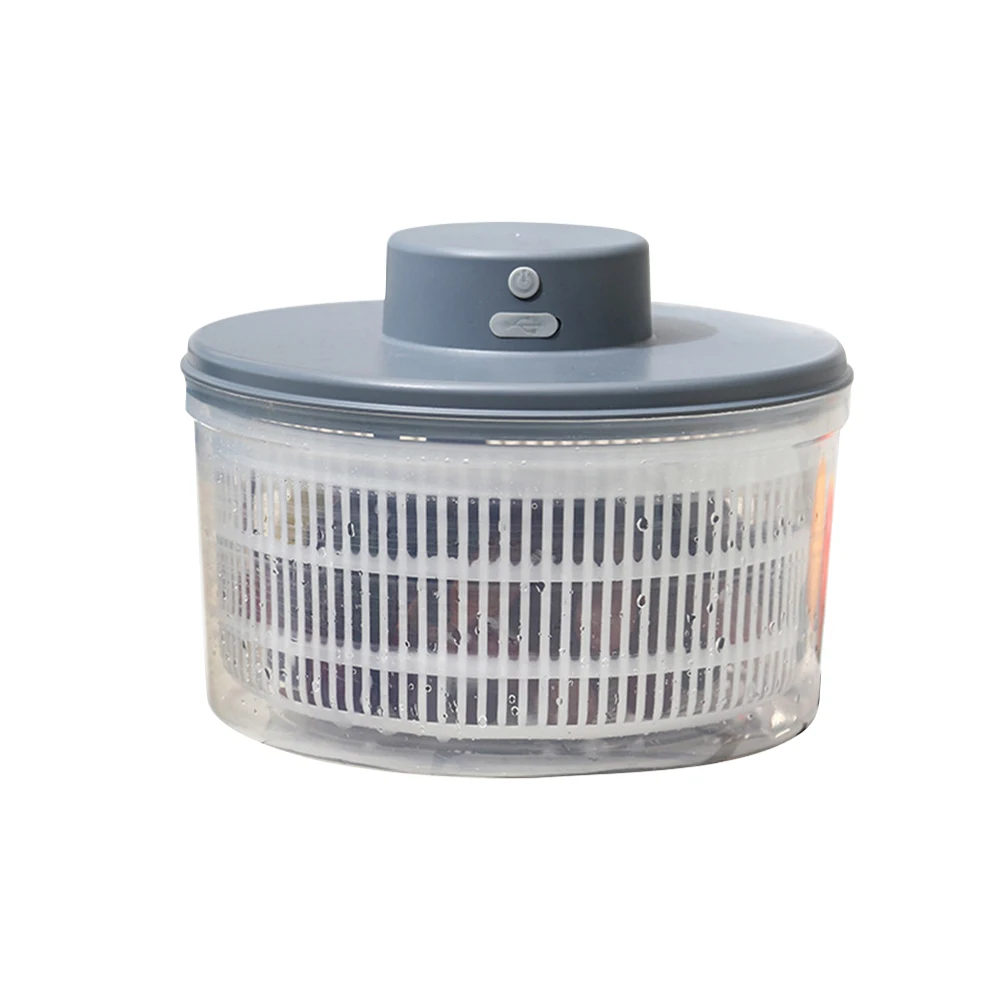 Salad Spinner Fruit Vegetable Household Salad Dehydrator Multifunctional Lettuce Washer Dryer Easy To Use for Washing Drying