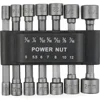 9/14PCS Hexagon Nut Driver Drill Bit Socket Screwdriver Wrench Set Drill Bit Adapter for Electric Screwdriver Handle Tool 5-13mm 2