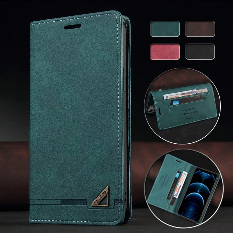 Magnetic Wallet Flip Cover Case Samsung Galaxy A35 5G A 35 6.6" SM-A356E A356B GalaxyA35 Etui Anti-theft Leather Phone Cover