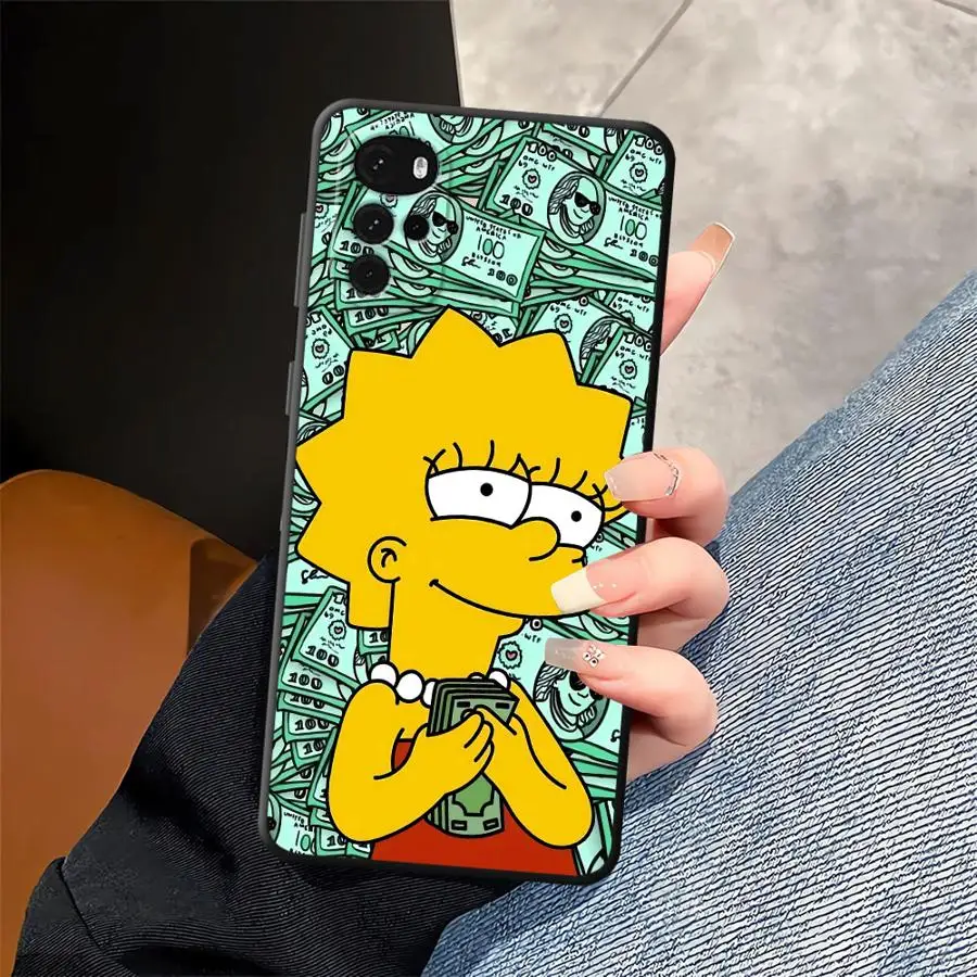 Black Soft Funny Homer Simpson Case - Playful Design and Durable Protection