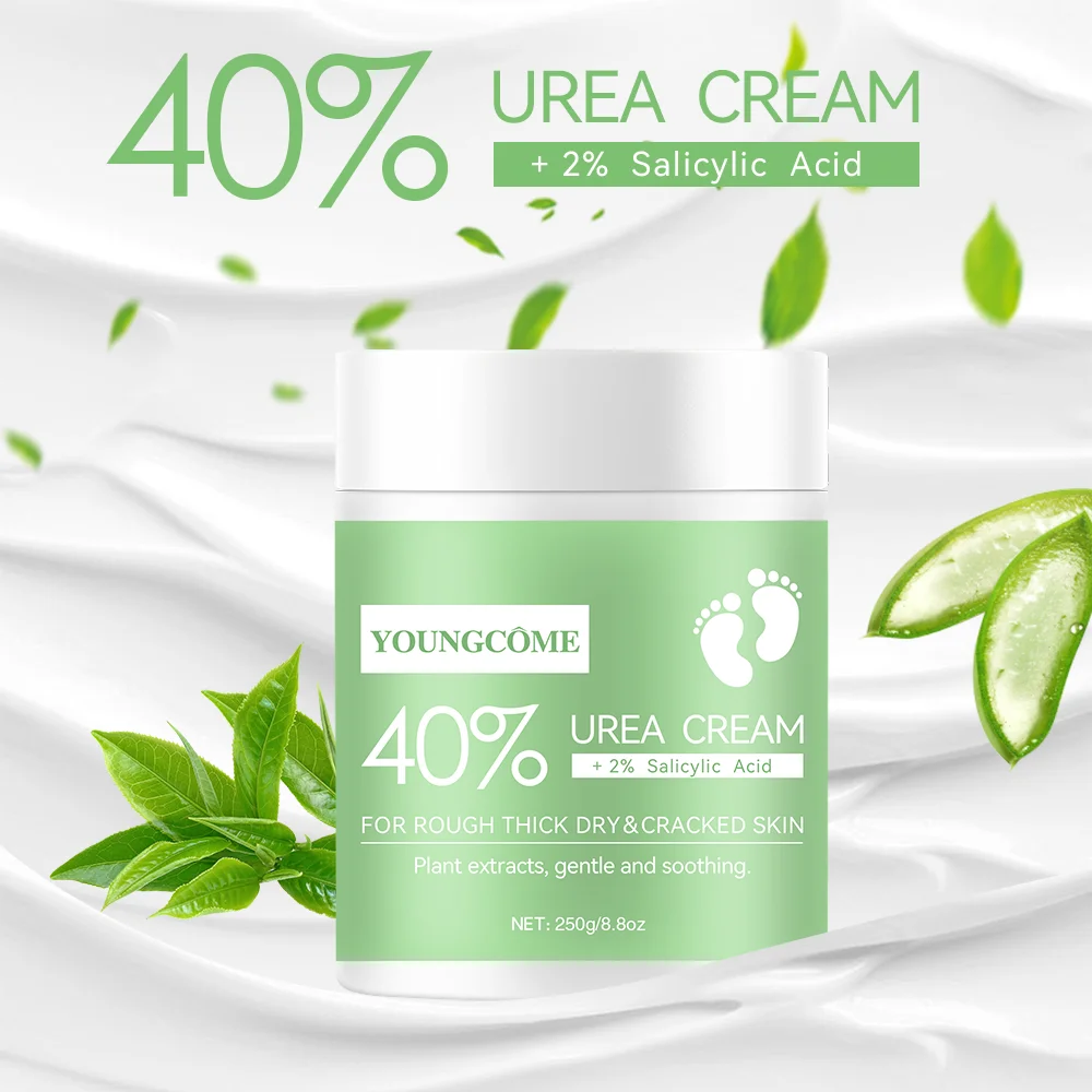 8.8oz 40% Urea Foot Hand Care Cream Used for Heel Care, Deeply Moisturizing and Nourishing Your Dry Rough Skin foot cream