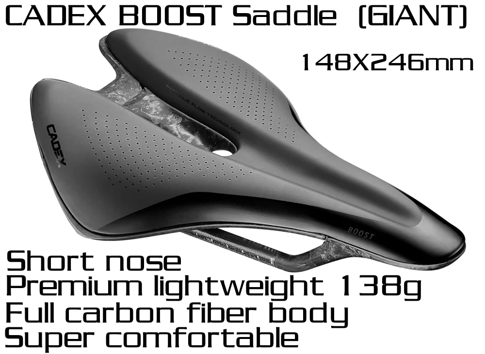 CADEX Boost Saddle Bike Super Light About 138g Giant Top Full Carbon