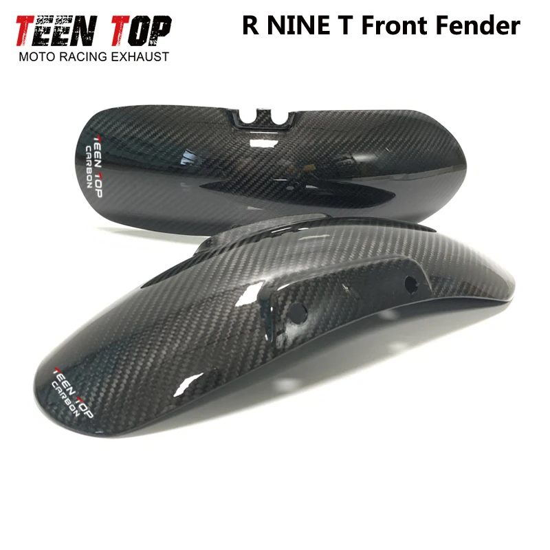 New 100% Real Carbon Fiber Motorcycle Front Wheel Fender Mudguard Motorbike Part For BMW R NINE T R9T 2014 2015 2016 2017 2018