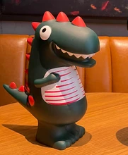 

Dinosaur Piggy Bank Anti-fall Cute Creative Tyrannosaurus Rex Piggy Bank Net Red Desktop Decoration Decoration Birthday Gift