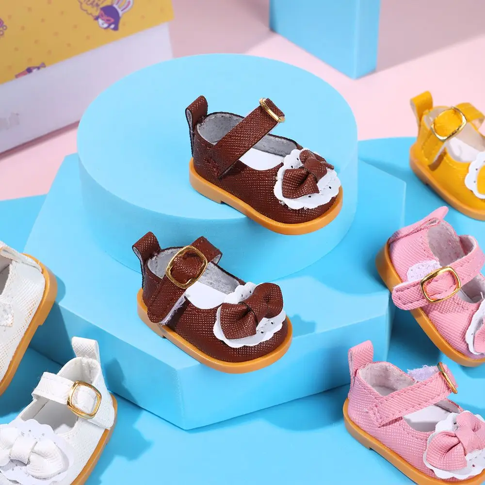 5cm Doll Shoes High Quality Boots For Paola Reina 14 Inch Doll Cute Bow Shoes Accessories For Nancy,Lisa,1/6 BJD,EXO Doll Toy