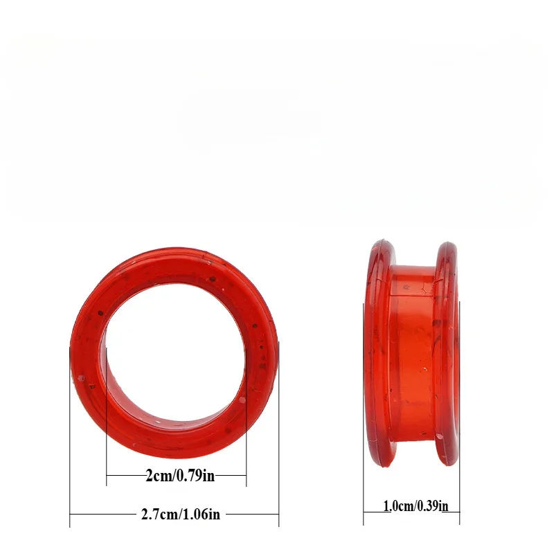 Description Picture 3 of item8Pair Finger Ring Scissors Hairdressing Pet Scissors Multi-color Silicone Ring Various Models Scissors Accessories