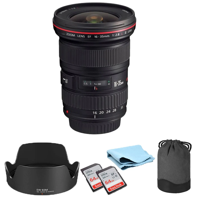 Obiettivo Zoom Canon Ef 16-35Mm F/2.8L Ll Usm Per Fotocamere Canon Ef