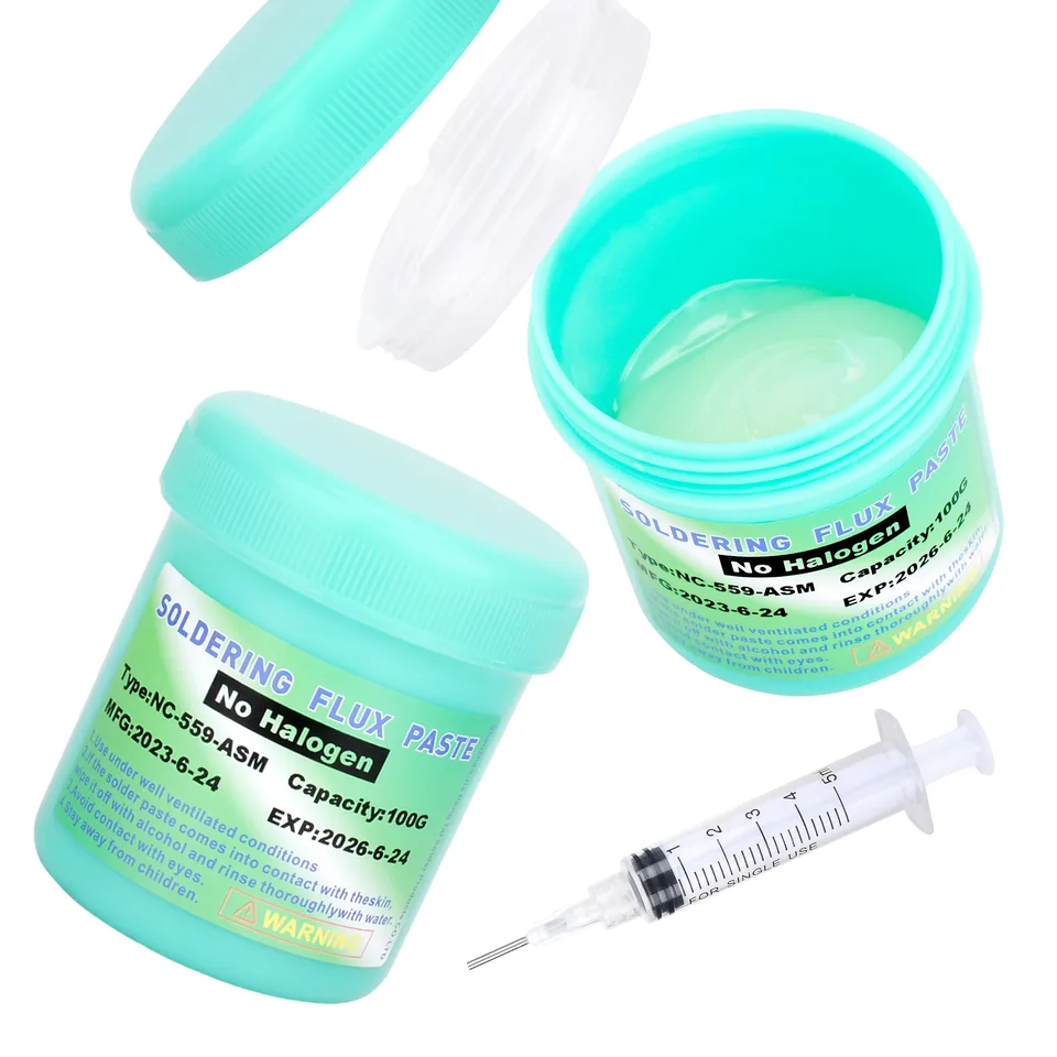 Paste 100% Original NC-559-100g ASM For 100g No-clean Flux Tip Refresher Soldering Pcb Repair Welding_voghion.com
