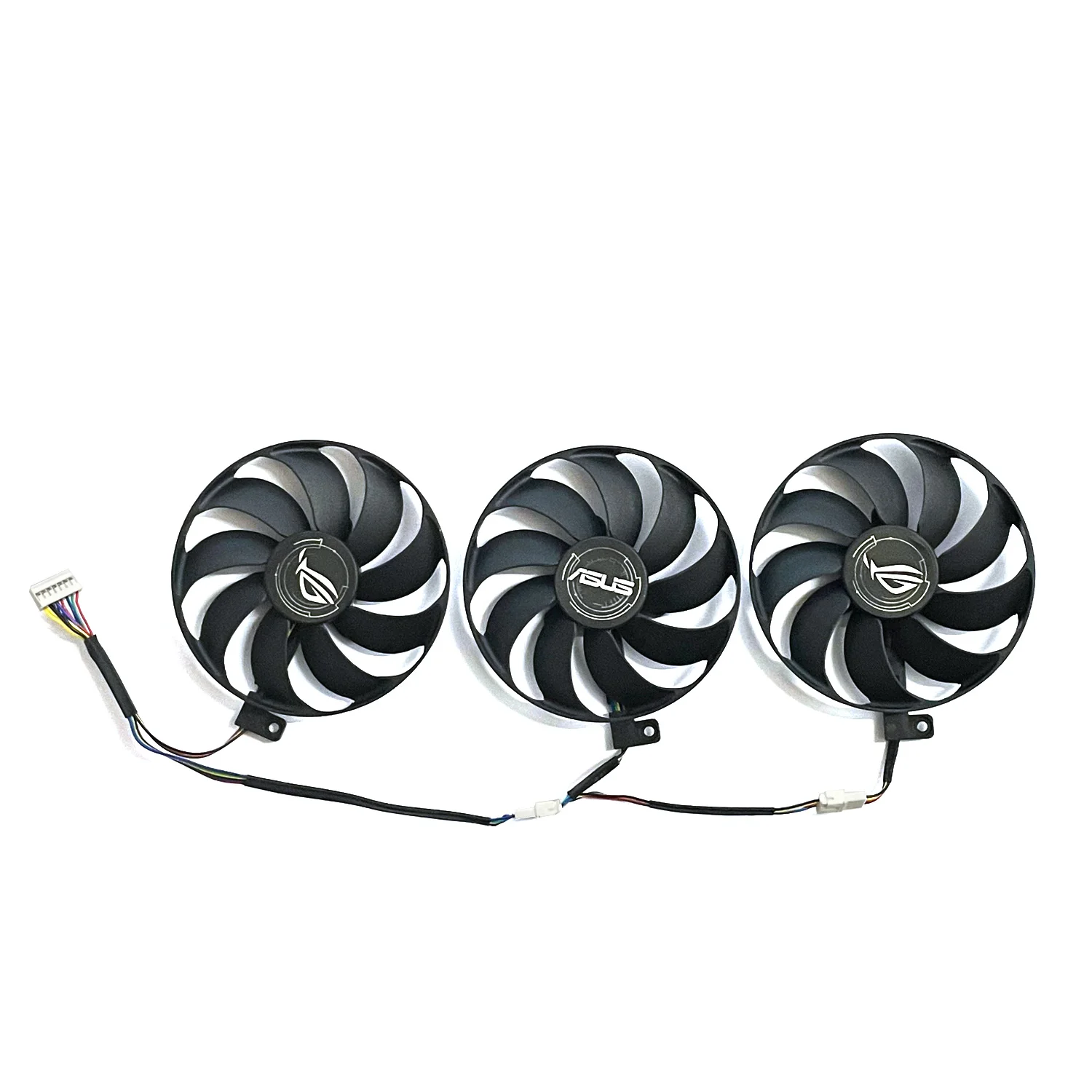 Gpu Refrigerador Ventilador para Asus Rog Strix rx 5600 xt 5700 5700xt Rx5700 Gráficos Ventilador Mais Frio Peças 87 mm dc 12v 0.50a 7pin Rx5700xt - Imagem 6