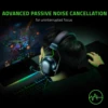 Razer BlackShark V2 X Wired Esports Headset Advanced Passive Noise Cancellation, 7.1 Surround Sound, Hyperclear Cardioid Mic 4