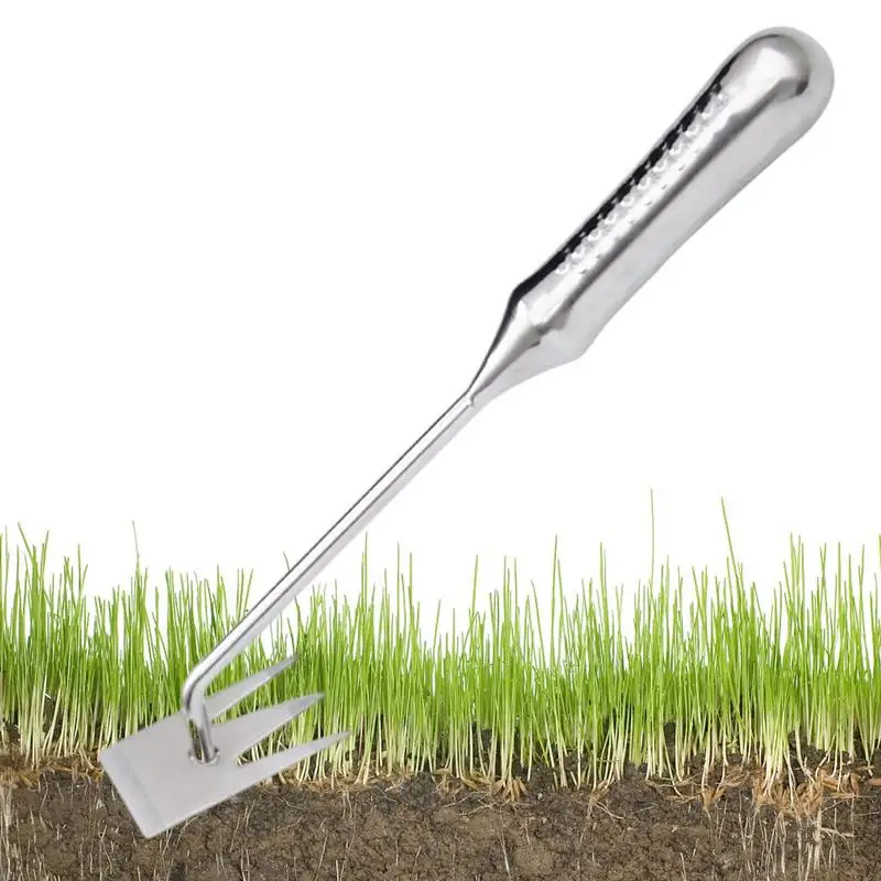 

Uprooting Ing Tool Remover Tool Stainless Steel Hand Er Tool Manual Uprooting Er With Long Handle And 3 Teeth For Garden Yard