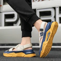 Fashion Designer Men's Sandals Breathable Casual Shoes for Men Outdoor Non Slip Beach Sandals 2024 New Male Platform Sandalias - Image 2