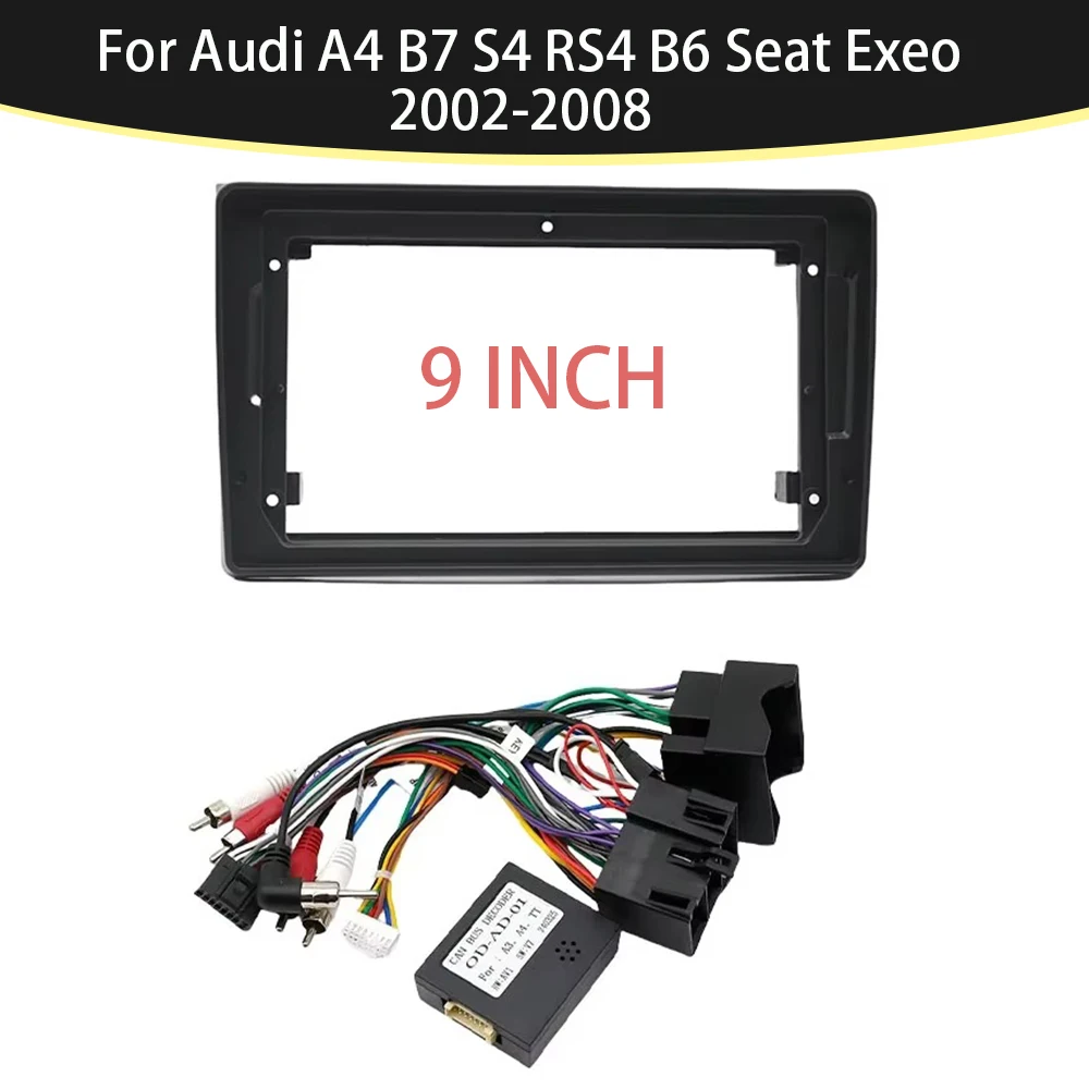 車 9インチ カーフレーム フェイシア アダプター ラジオ ダッシュ フィッティング パネル キット に適合する ボルボ XC70 カーラジオフレーム  10.1インチ カーフェイシアフレームアダプター ラジオダッシュフィッティングパネルキット に適合する Q5 2 ラジオ フェイシア ... フェイシアフレームステレオパネル 9インチ カーフレームフェイシアアダプター ラジオオーディオダッシュフィッティングパネルキット に