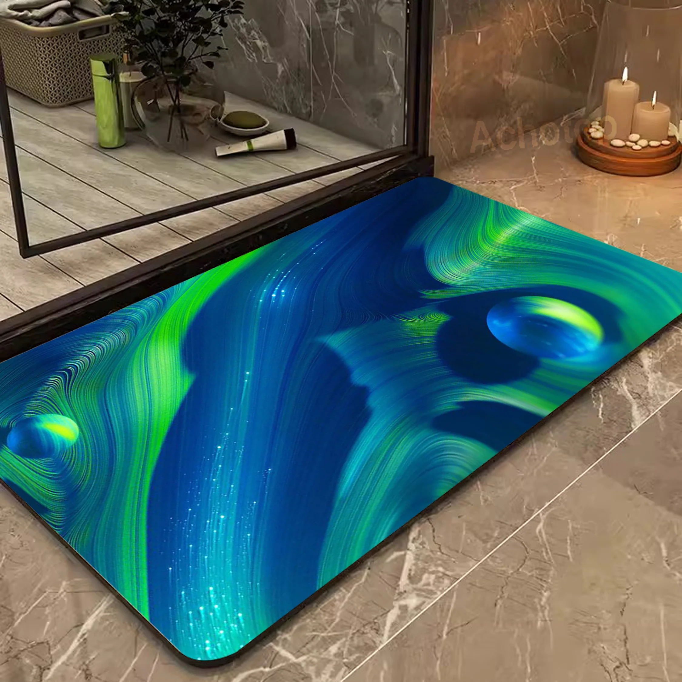 

Area Rug Living Room Non-slip Entrance Door Mat Sofa Table Area Carpets Bedroom Bedside Floor Mat Gradual Change Home Decor Rug
