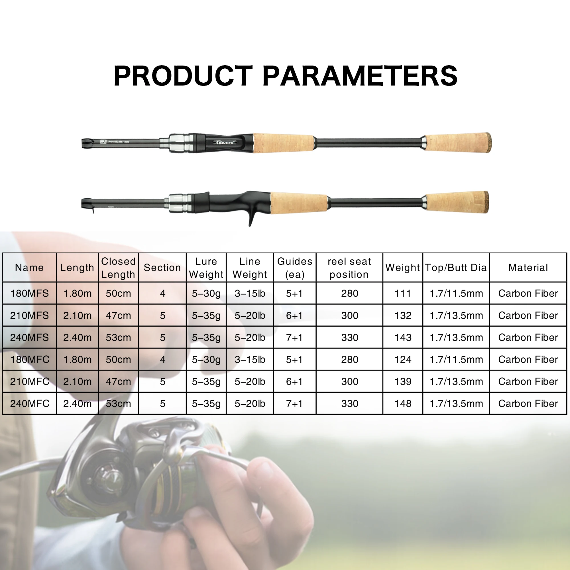 Ultralight Carbon Fishing Rod 2