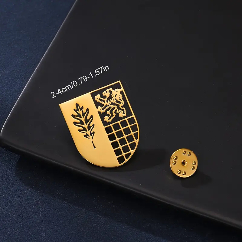 Custom Family Logo Brooch Personalized Picture Pins 304L Stainless Steel Custom Jewelry Applicable To Family Company Bar Club - Image 6