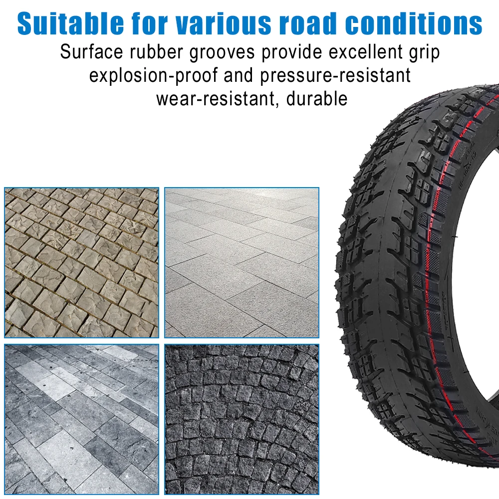 11-Zoll 70/60-7,5 Off-Road Tryes Jelly Vakuumreifen für Segway Ninebot ZT3/Pro Elektroroller Rad Tubeless selbstheilende Teile – Detail 2