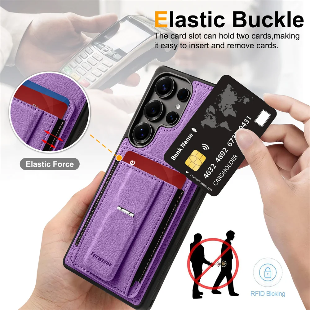 Versatile Card Holder Case with Integrated Stand – Premium Protective Cover