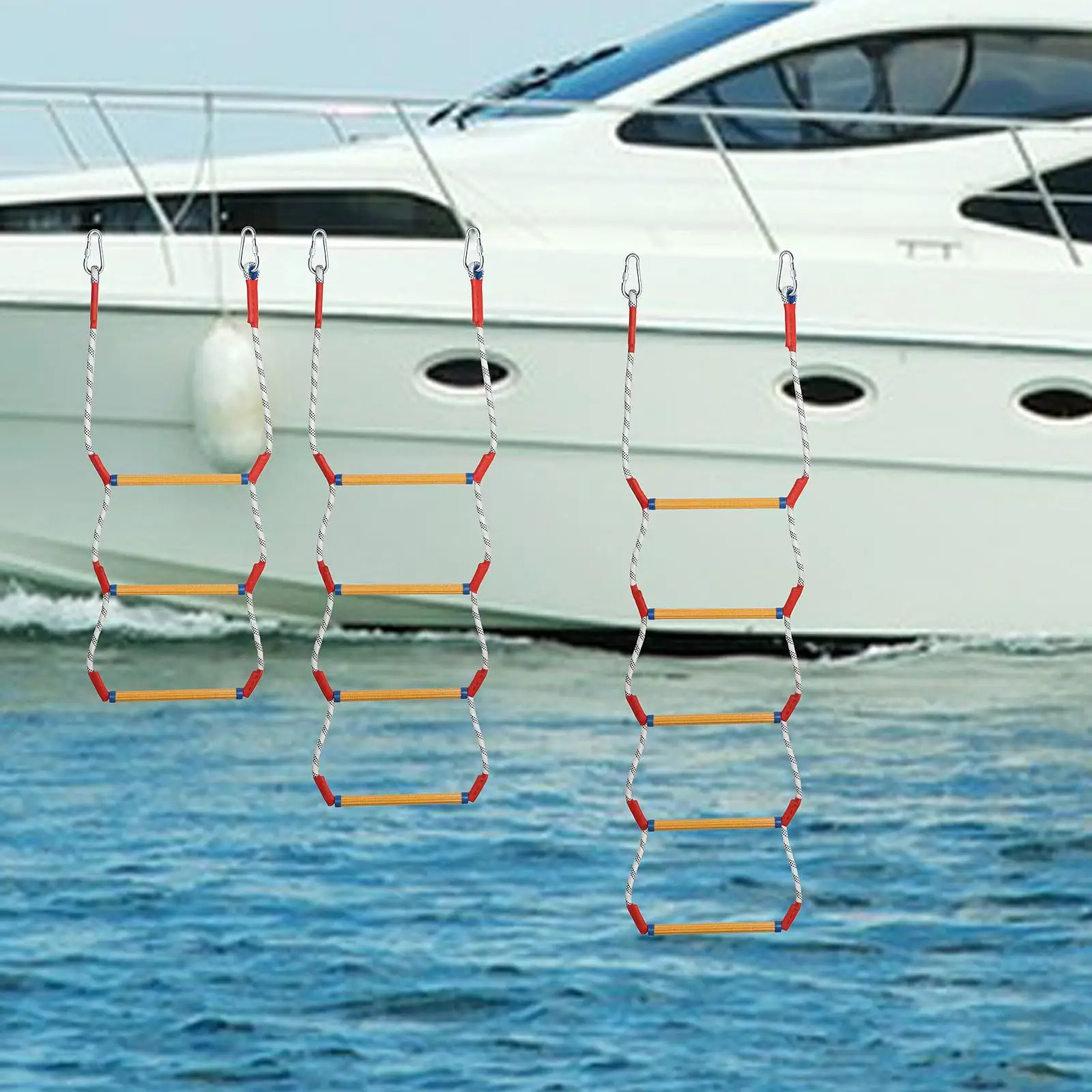 Boat Rope Ladder,Outdoor Climbing Ladder,Assist Boarding Rope Ladder,Folding Marine Rope Ladder,Swim Ladder,for Kayak Dinghy Boat Rope Ladder,Outdoor Climbing Ladder,Assist Boarding Rope Ladder,Folding Marine Rope Ladder,Swim Ladder,for Kayak Dinghy