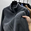 Thiened Double-sided Fce Jaet Stand Collar Outdoor Windbreaker Men's Autumn Winter Heavy-du Open Cardigan Sweatirt