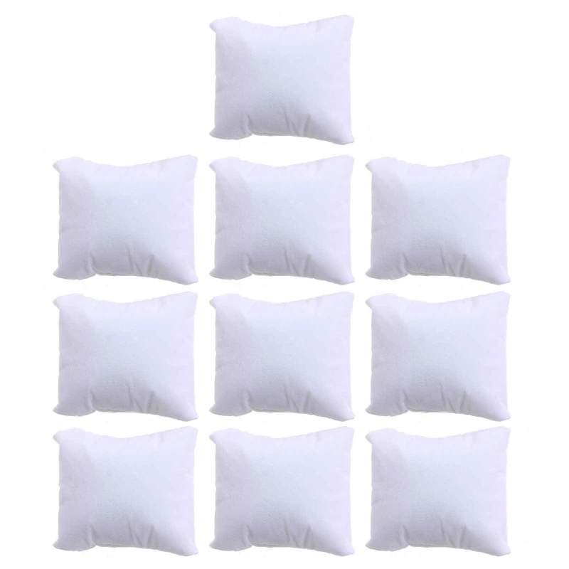 Cuscino per orologio di fascia alta da 10 pezzi cuscino per cuscino piccolo in cotone con cuscino per cuscino all'ingrosso