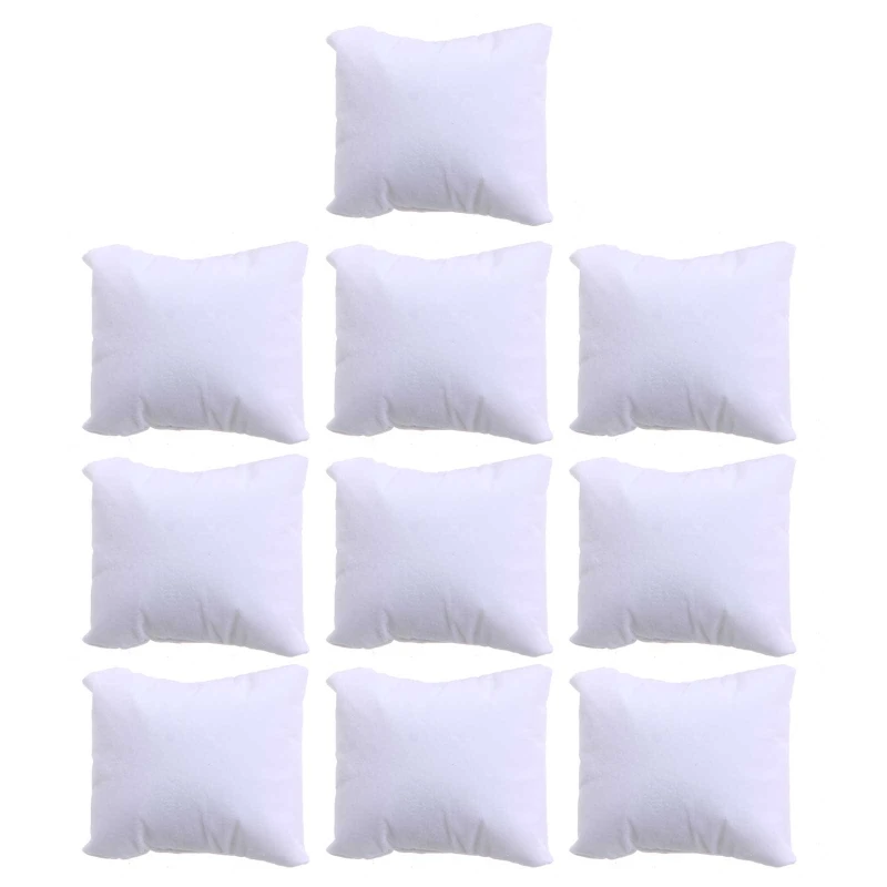 Velvet Bracelet Pillow Watch Bracelet Cushion Display Stand Set 10 Pcs watch display stand