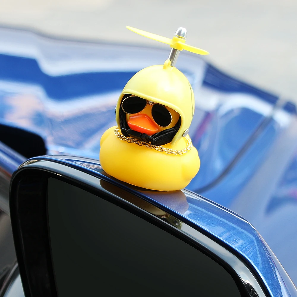 

Шлем с разбитым ветром, маленькая Желтая утка, автомобильные аксессуары для Toyota Hilux Vios Avanza Corolla 4runner Camry RAV4 Prius Tacoma