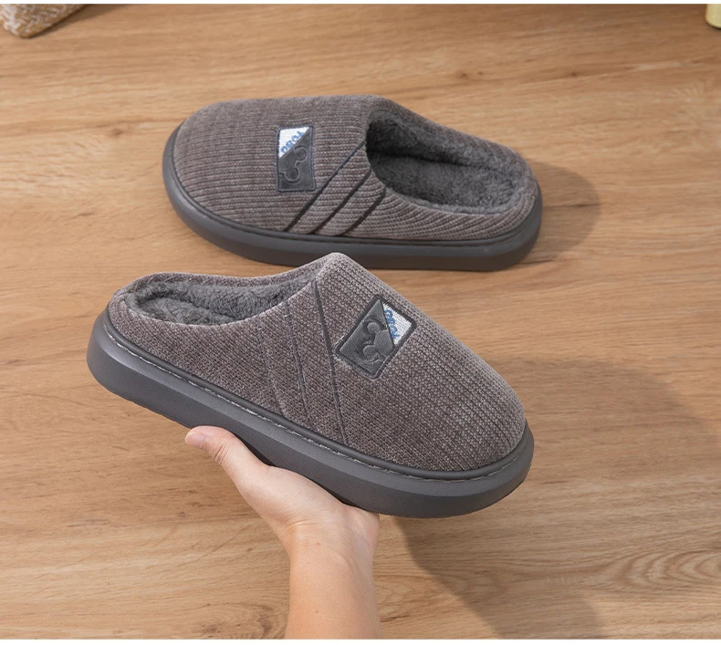 Stylish Plush Slippers