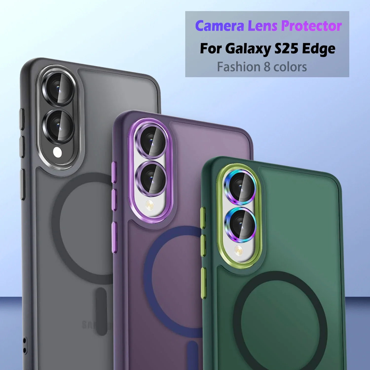 Premium Tempered Glass Lens Protector – Ultimate Protection for Samsung Galaxy S25 Edge